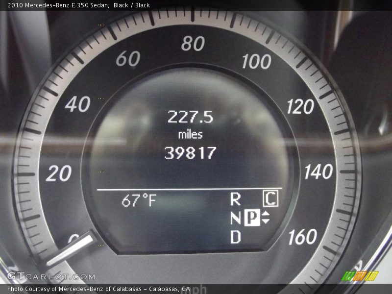 Black / Black 2010 Mercedes-Benz E 350 Sedan