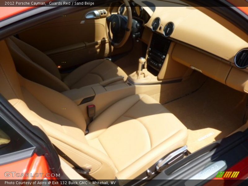 Guards Red / Sand Beige 2012 Porsche Cayman
