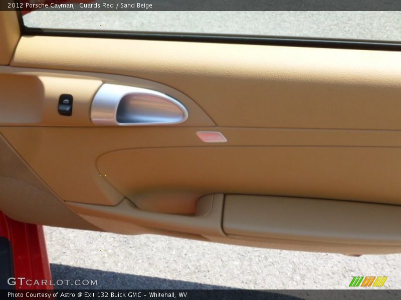Guards Red / Sand Beige 2012 Porsche Cayman