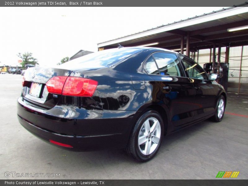 Black / Titan Black 2012 Volkswagen Jetta TDI Sedan