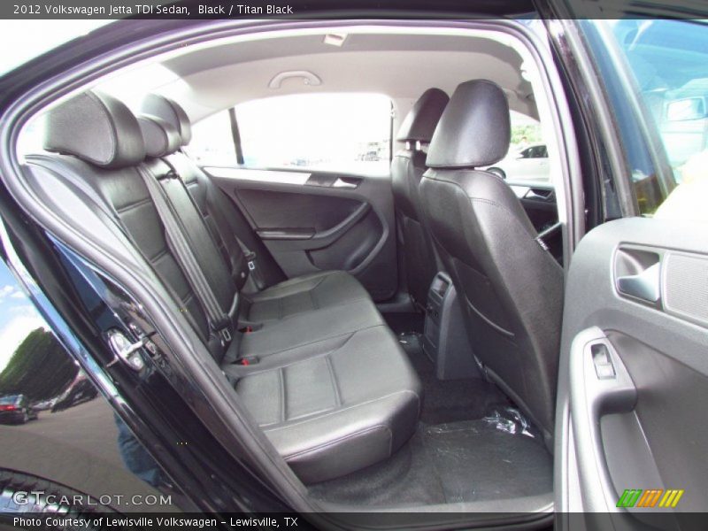 Black / Titan Black 2012 Volkswagen Jetta TDI Sedan