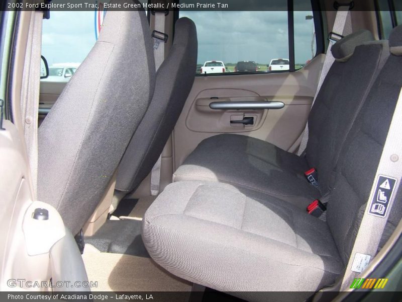 Estate Green Metallic / Medium Prairie Tan 2002 Ford Explorer Sport Trac