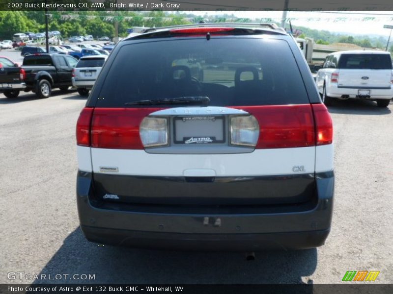 Bright White / Dark Gray 2002 Buick Rendezvous CXL AWD