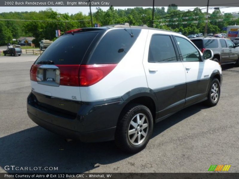Bright White / Dark Gray 2002 Buick Rendezvous CXL AWD