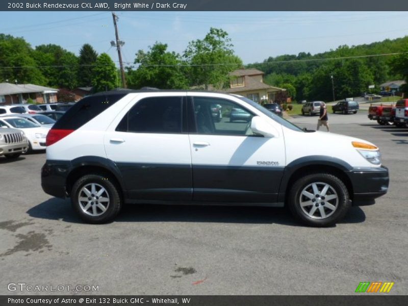 Bright White / Dark Gray 2002 Buick Rendezvous CXL AWD