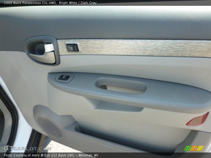 Bright White / Dark Gray 2002 Buick Rendezvous CXL AWD