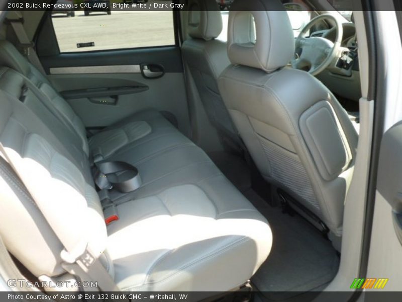 Bright White / Dark Gray 2002 Buick Rendezvous CXL AWD