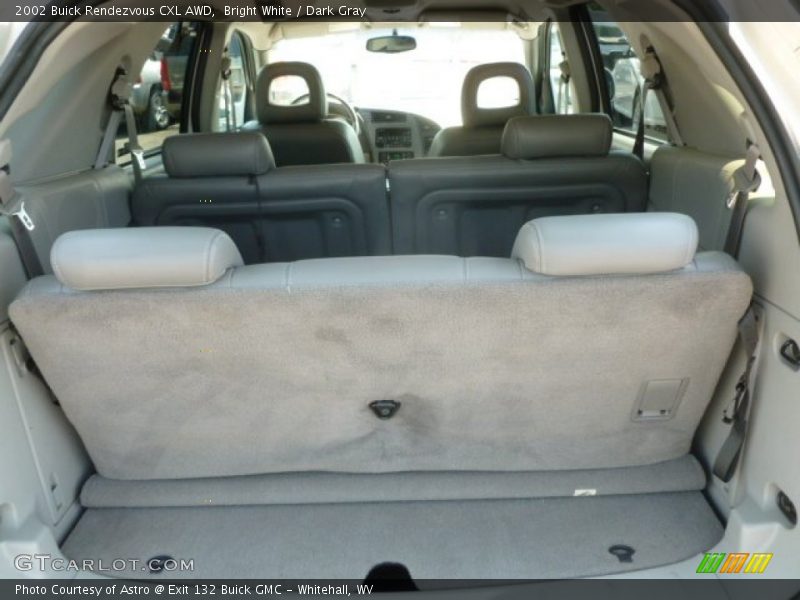 Bright White / Dark Gray 2002 Buick Rendezvous CXL AWD