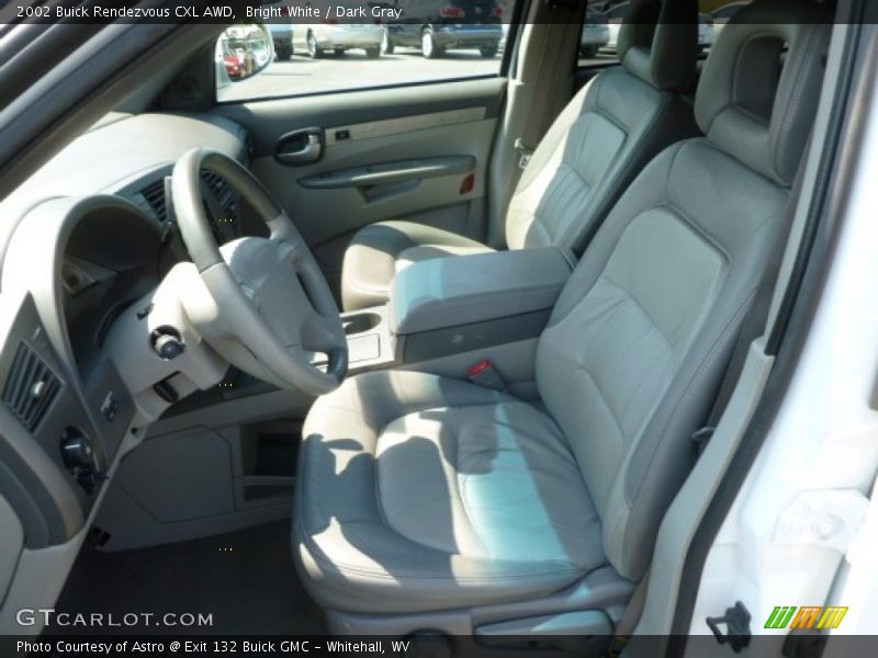 Bright White / Dark Gray 2002 Buick Rendezvous CXL AWD