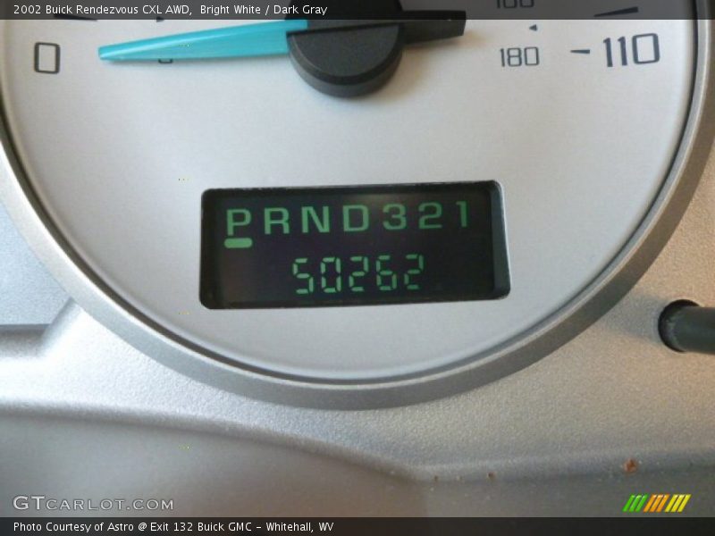 Bright White / Dark Gray 2002 Buick Rendezvous CXL AWD