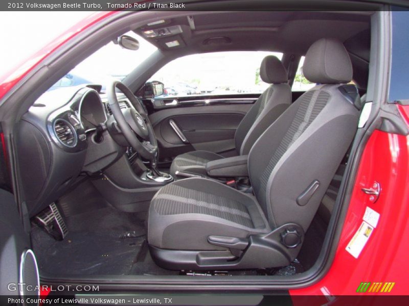 Tornado Red / Titan Black 2012 Volkswagen Beetle Turbo