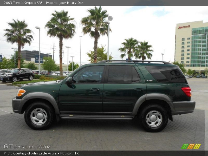 Imperial Jade Mica / Oak 2003 Toyota Sequoia SR5
