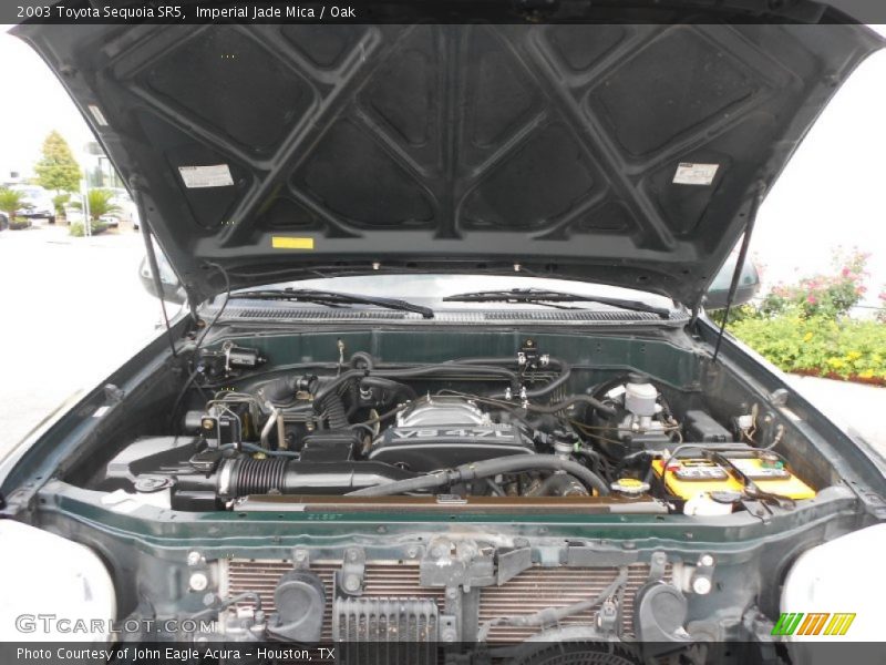 Imperial Jade Mica / Oak 2003 Toyota Sequoia SR5