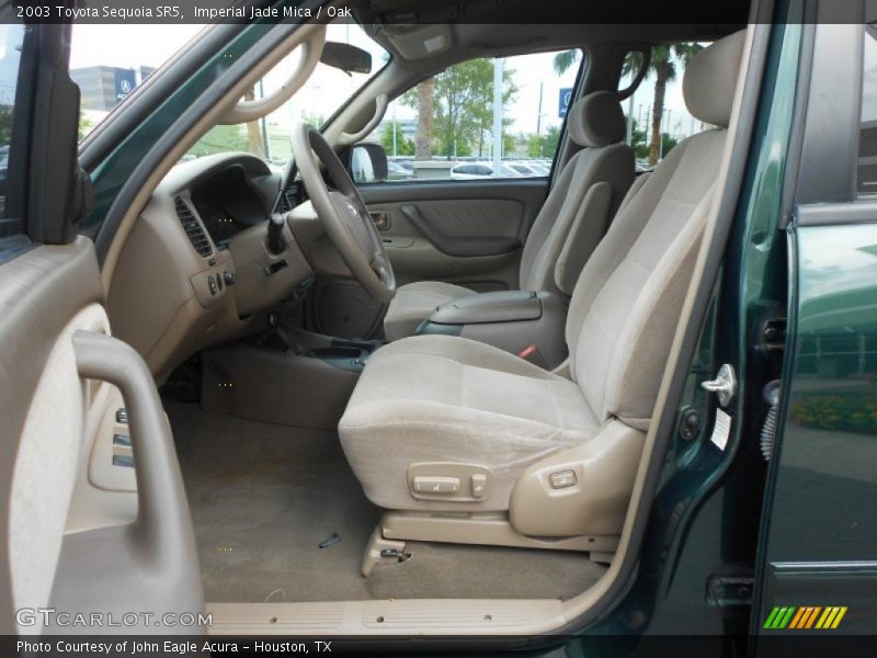  2003 Sequoia SR5 Oak Interior