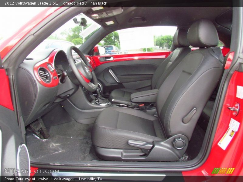  2012 Beetle 2.5L Titan Black Interior