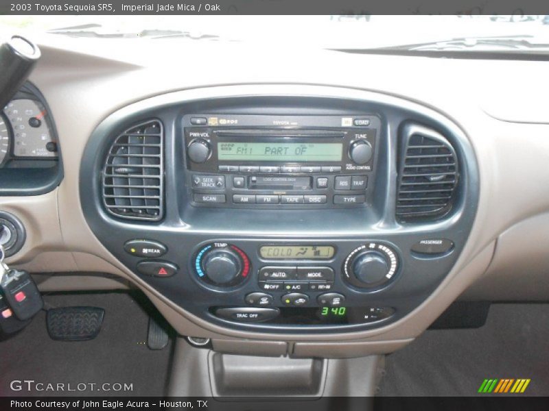 Imperial Jade Mica / Oak 2003 Toyota Sequoia SR5