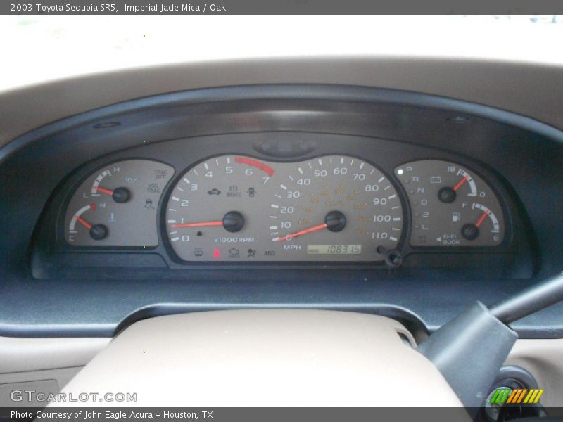  2003 Sequoia SR5 SR5 Gauges
