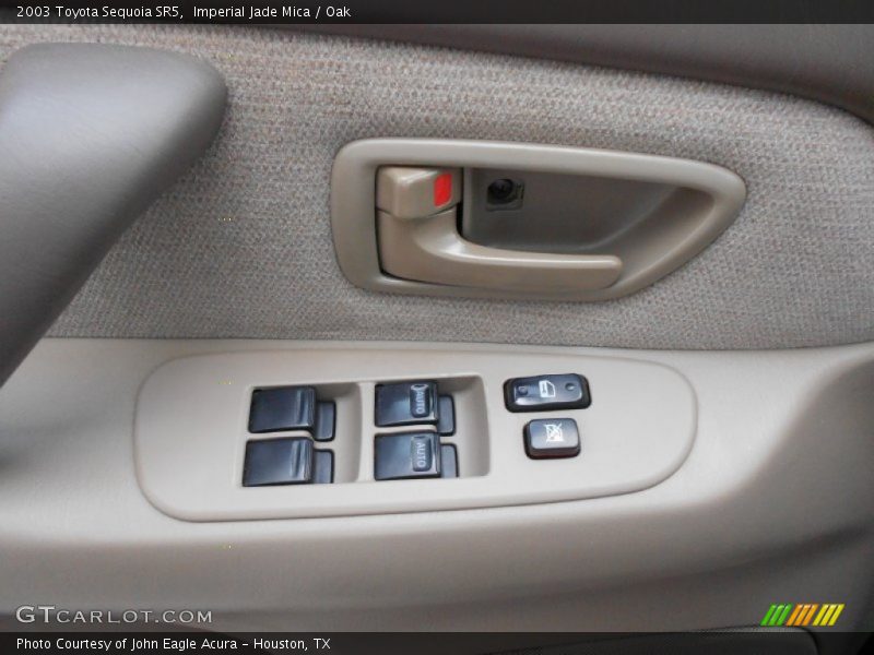 Imperial Jade Mica / Oak 2003 Toyota Sequoia SR5