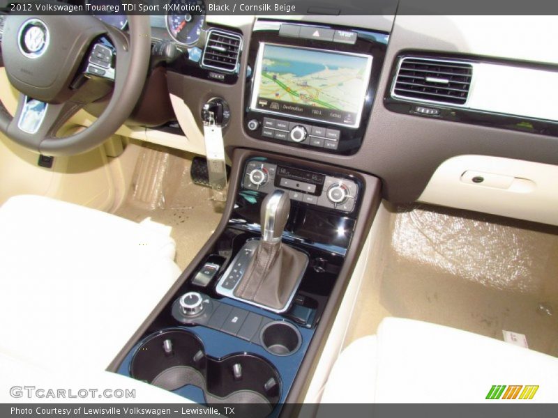 Black / Cornsilk Beige 2012 Volkswagen Touareg TDI Sport 4XMotion