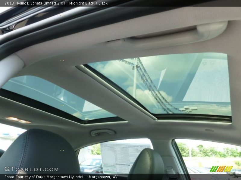 Midnight Black / Black 2013 Hyundai Sonata Limited 2.0T