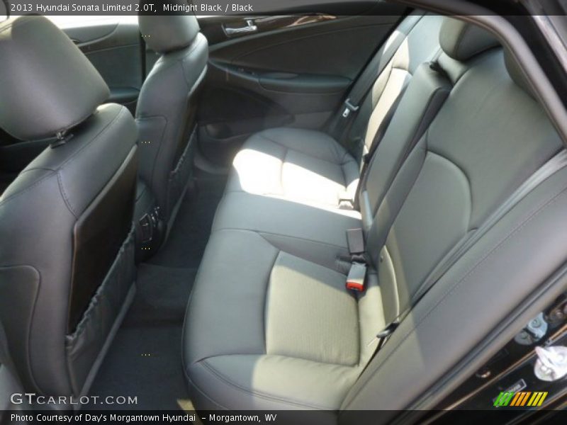 Midnight Black / Black 2013 Hyundai Sonata Limited 2.0T
