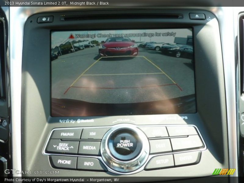 Midnight Black / Black 2013 Hyundai Sonata Limited 2.0T