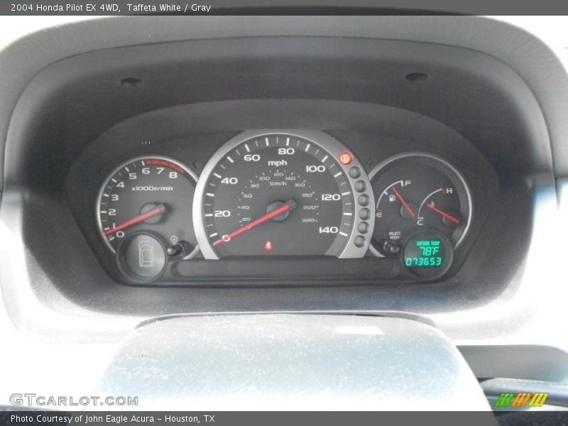 Taffeta White / Gray 2004 Honda Pilot EX 4WD