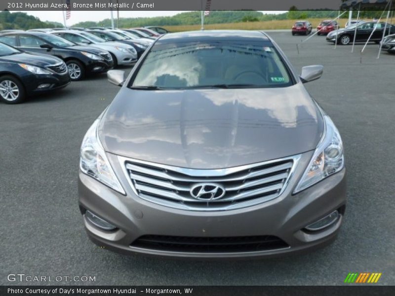 Bronze Mist Metallic / Camel 2012 Hyundai Azera