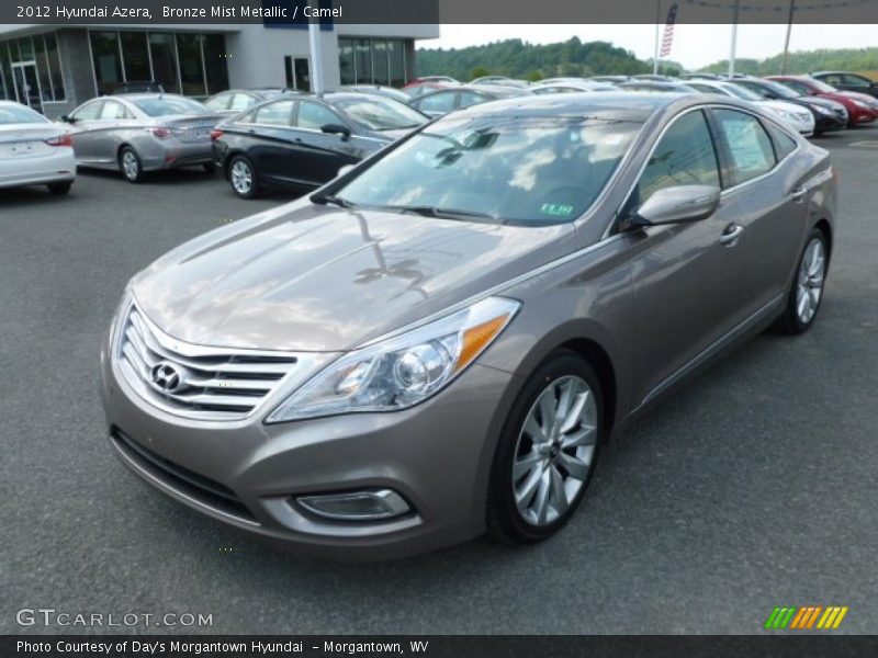 Bronze Mist Metallic / Camel 2012 Hyundai Azera