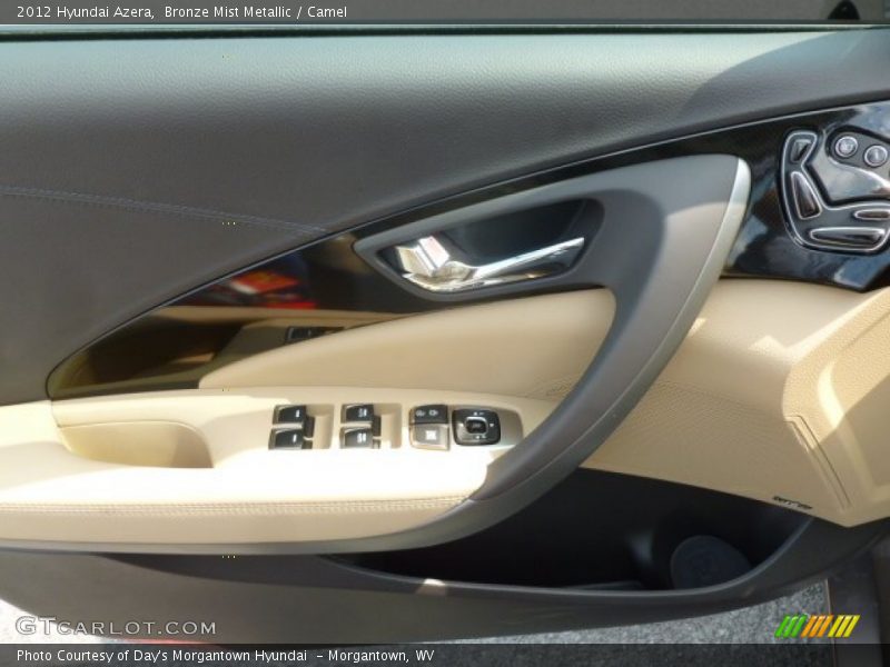 Bronze Mist Metallic / Camel 2012 Hyundai Azera