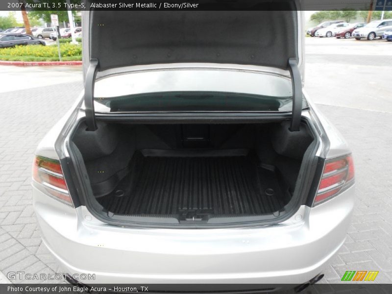Alabaster Silver Metallic / Ebony/Silver 2007 Acura TL 3.5 Type-S