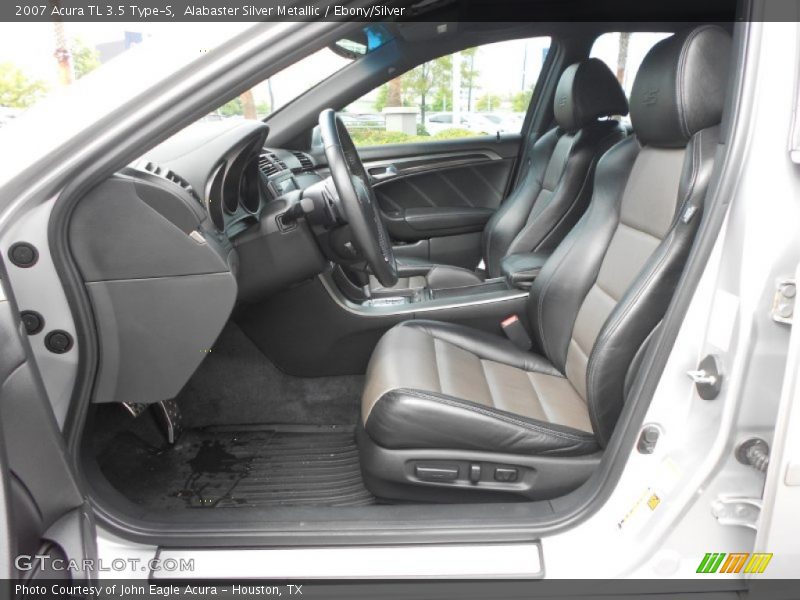 Front Seat of 2007 TL 3.5 Type-S