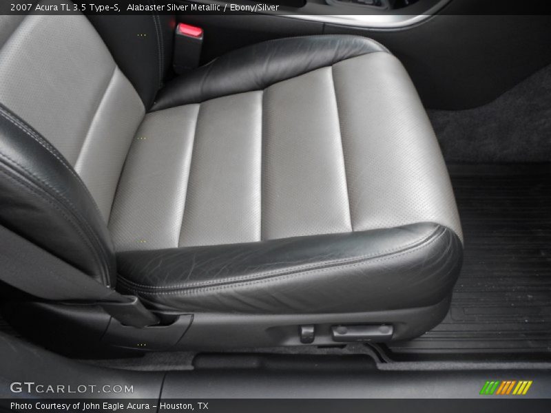 Alabaster Silver Metallic / Ebony/Silver 2007 Acura TL 3.5 Type-S