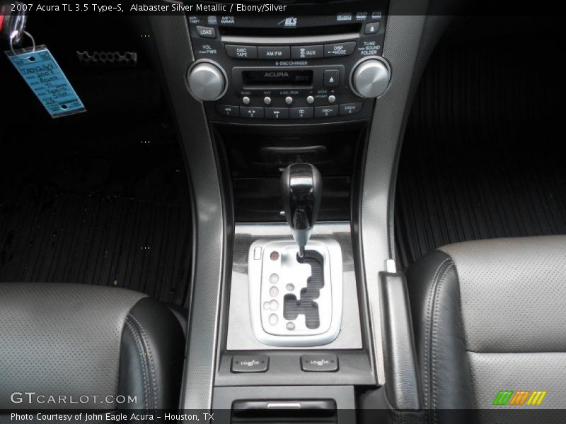 Alabaster Silver Metallic / Ebony/Silver 2007 Acura TL 3.5 Type-S