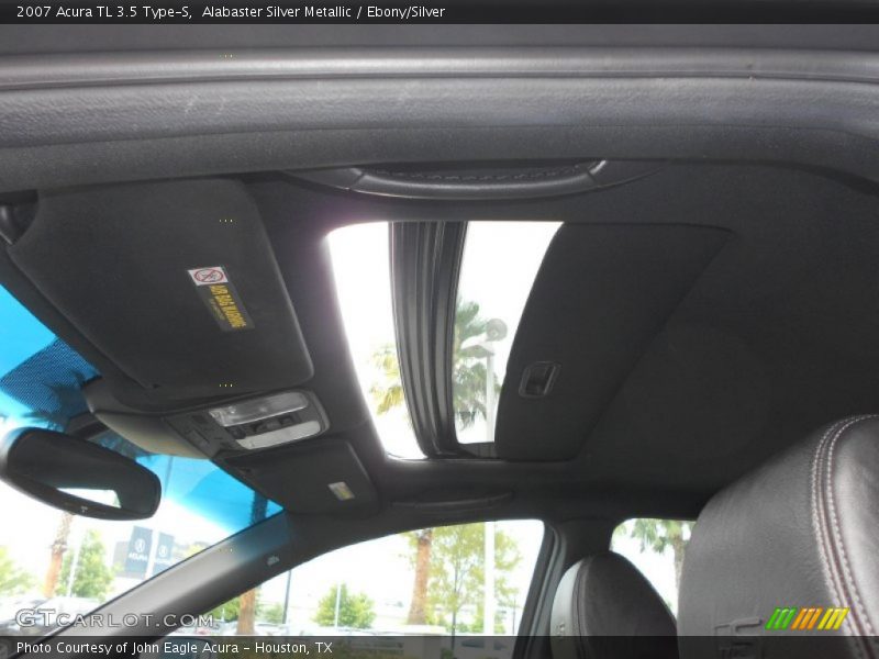 Alabaster Silver Metallic / Ebony/Silver 2007 Acura TL 3.5 Type-S