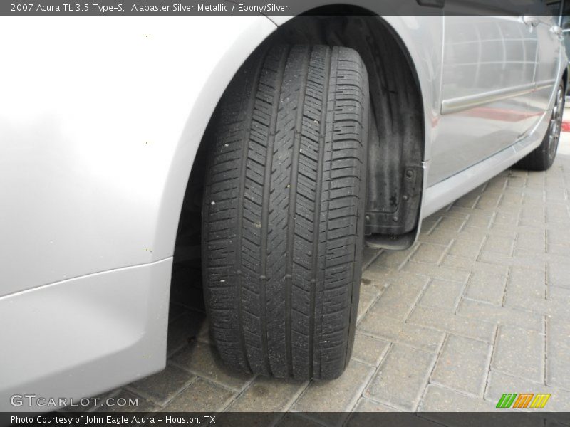 Alabaster Silver Metallic / Ebony/Silver 2007 Acura TL 3.5 Type-S