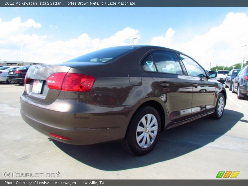 Toffee Brown Metallic / Latte Macchiato 2012 Volkswagen Jetta S Sedan