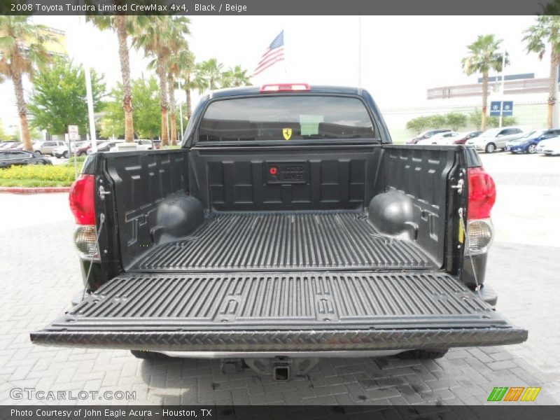 Black / Beige 2008 Toyota Tundra Limited CrewMax 4x4