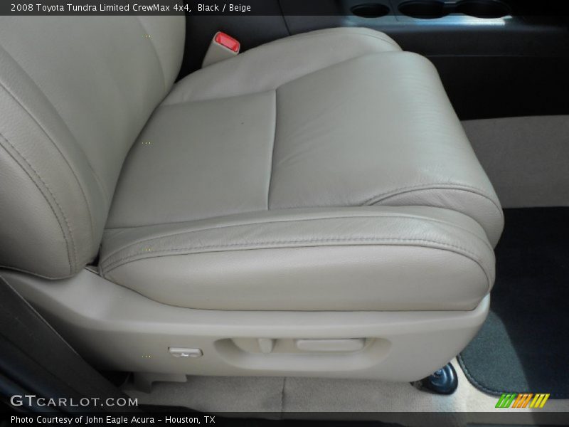 Black / Beige 2008 Toyota Tundra Limited CrewMax 4x4