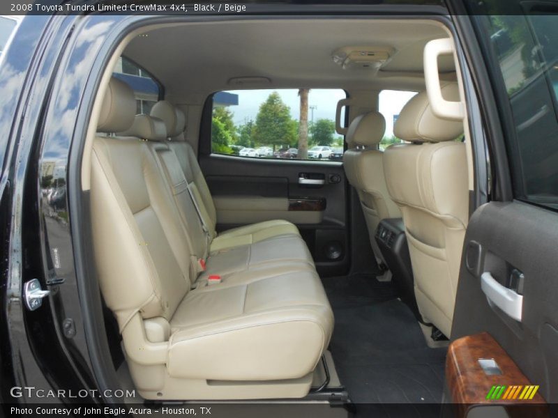 Black / Beige 2008 Toyota Tundra Limited CrewMax 4x4