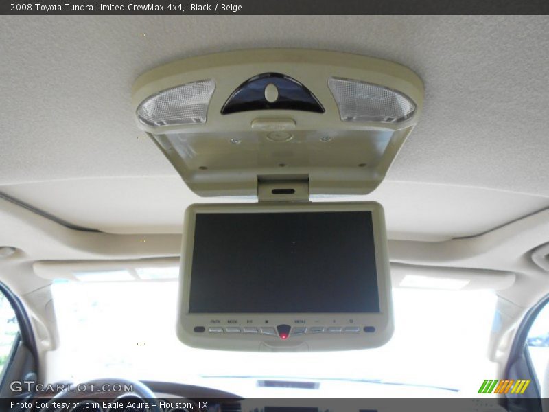 Black / Beige 2008 Toyota Tundra Limited CrewMax 4x4