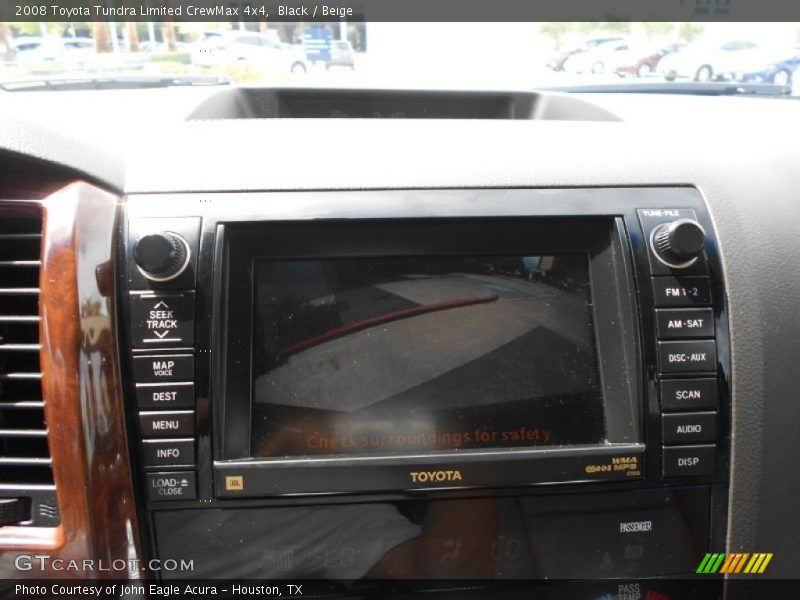 Black / Beige 2008 Toyota Tundra Limited CrewMax 4x4