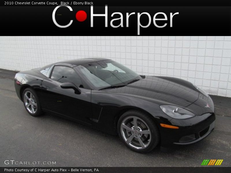 Black / Ebony Black 2010 Chevrolet Corvette Coupe