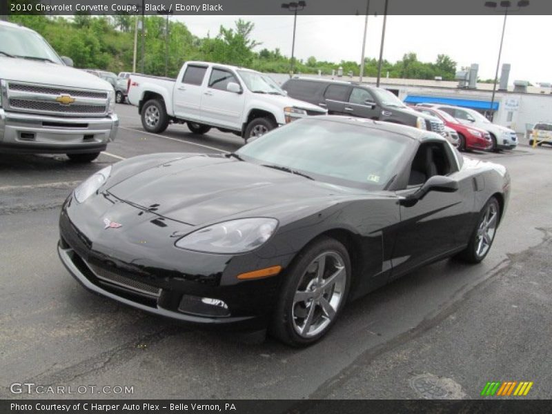 Black / Ebony Black 2010 Chevrolet Corvette Coupe