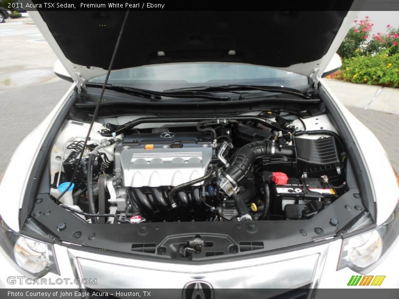 Premium White Pearl / Ebony 2011 Acura TSX Sedan
