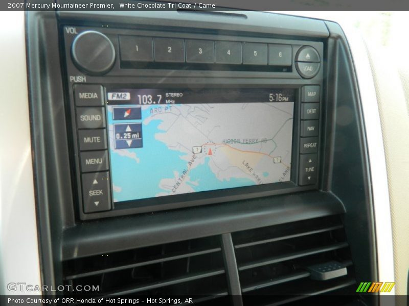 White Chocolate Tri Coat / Camel 2007 Mercury Mountaineer Premier