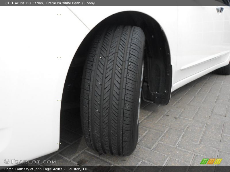 Premium White Pearl / Ebony 2011 Acura TSX Sedan