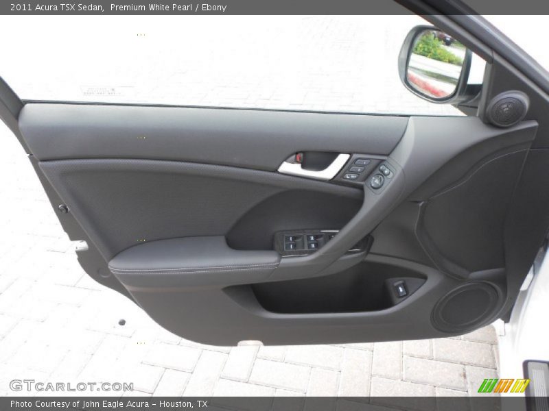 Premium White Pearl / Ebony 2011 Acura TSX Sedan