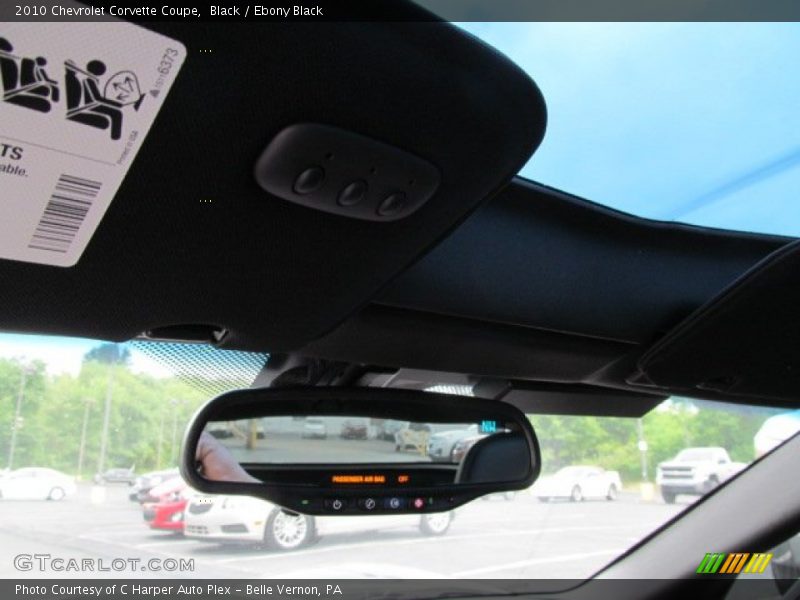 Black / Ebony Black 2010 Chevrolet Corvette Coupe