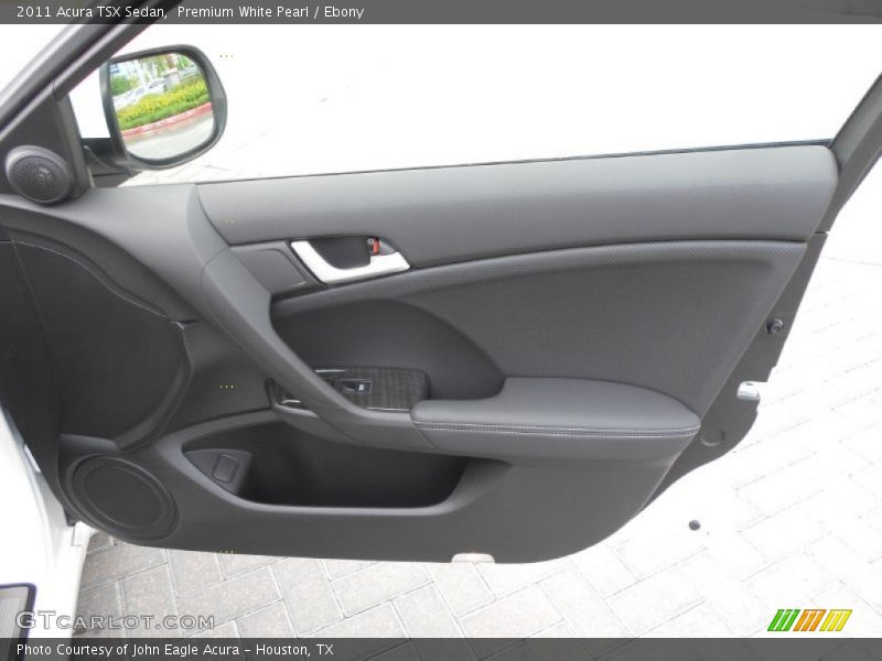 Premium White Pearl / Ebony 2011 Acura TSX Sedan